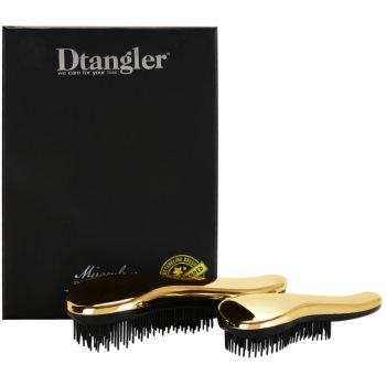 Dtangler Miraculous set pentru par usor de pieptanat Gold - imagine 2